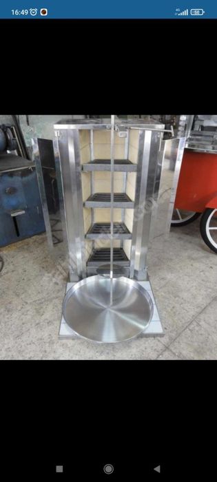 Doner Oʻdun Донар шаурма апарат на дровах-уголь