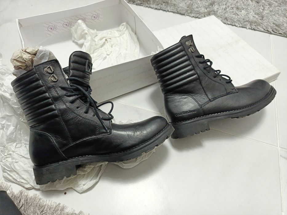 Ghete bocanci CK Calvin Klein piele originali 43