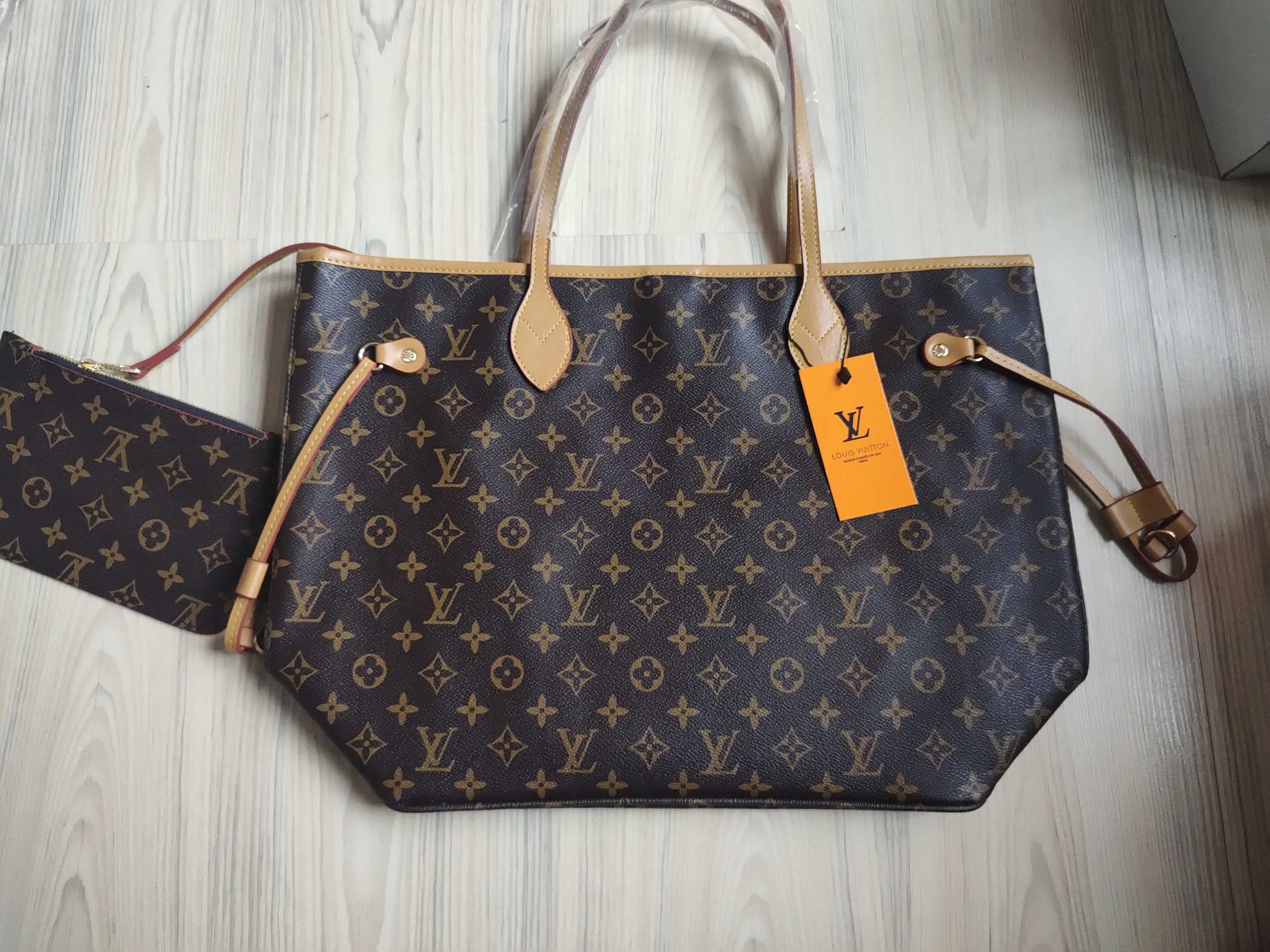 Louis Vuitton нова голяма чанта с протмоне гр. Хасково Бадема • OLX.bg