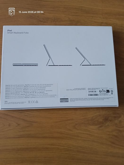 Tastatura Apple Smart Keyboard Folio iPad Pro 11" / iPad Air 4 & 5 - Ca nouă, la cutie