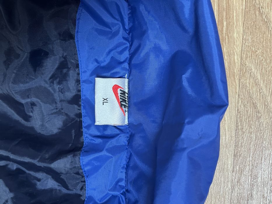 Geacă Nike vintage albastru-negru XL – windbreaker
