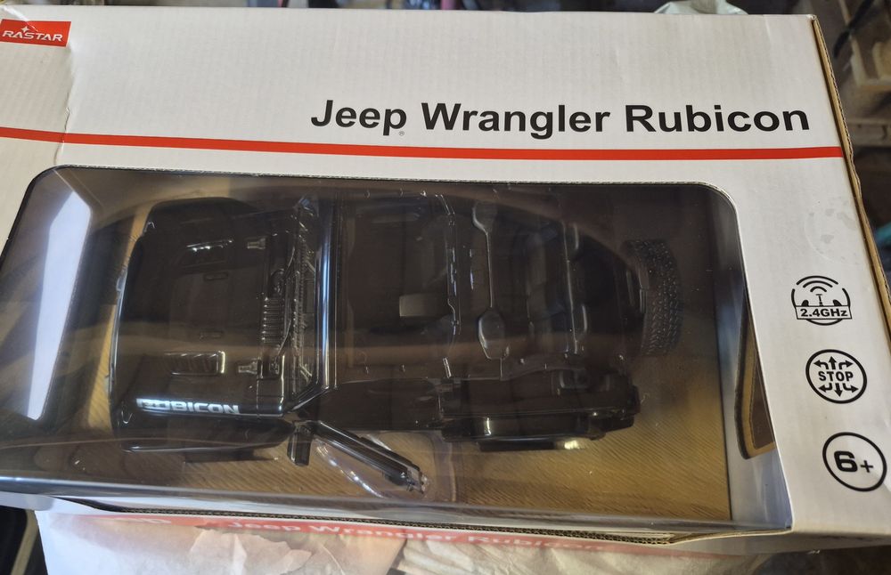 Masinuta Rastar RC - Jeep Wrangler Rubicon, 1:14