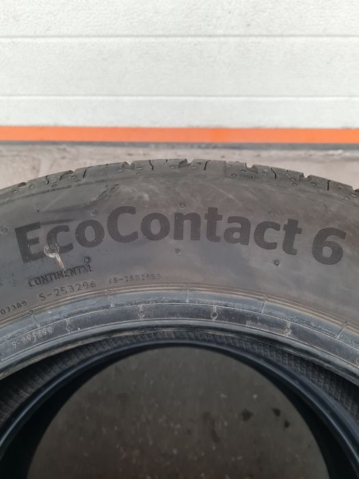 Летни гуми 2 броя CONTINENTAL EcoContact6 195 55 R16 дот 0225