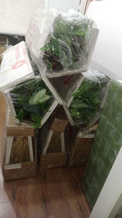 Искусственные травки и растения