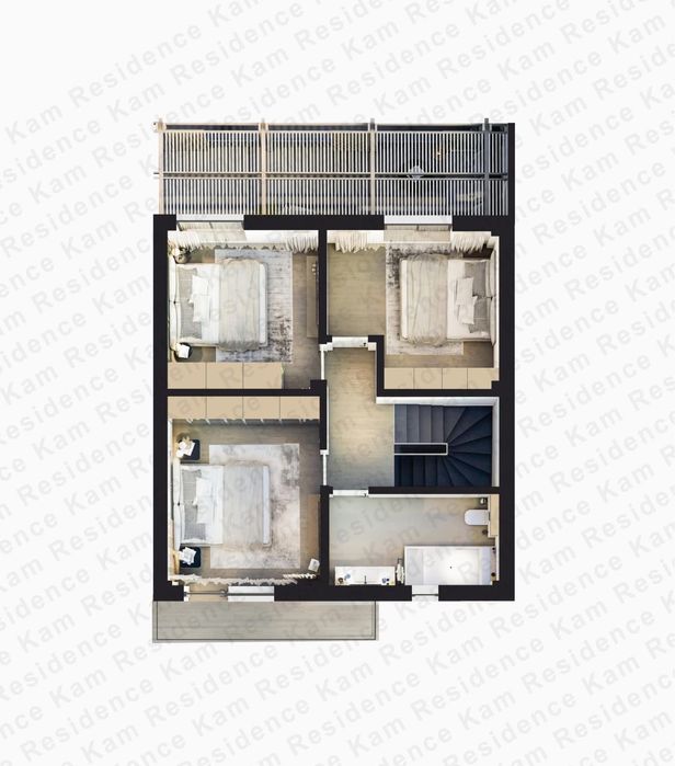 Casa tip Duplex in Ipotesti / Lisaura / 130 mp utili / 260 mp teren
