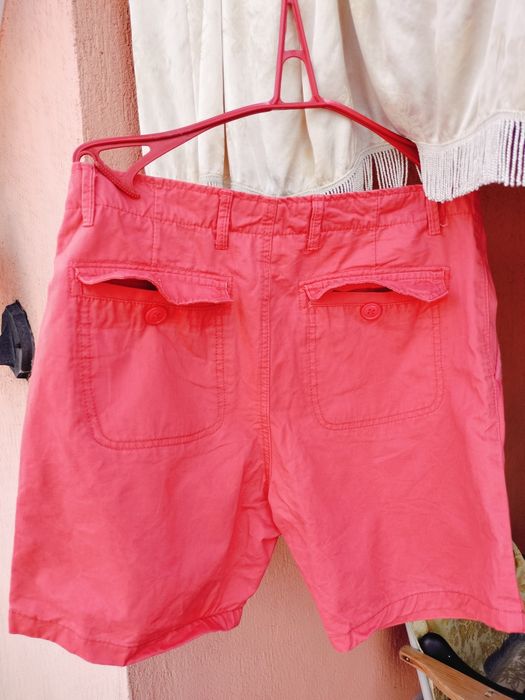 Pantaloni scurți bărbați American 028, roz, mărime 42, 100% bumbac