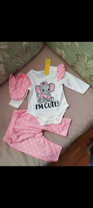 Нов комплект за момиче от 3 части