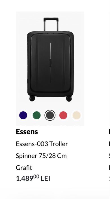 Troller Samsonite ESSENS-003 TROLLER SPINNER 75/28 CM.