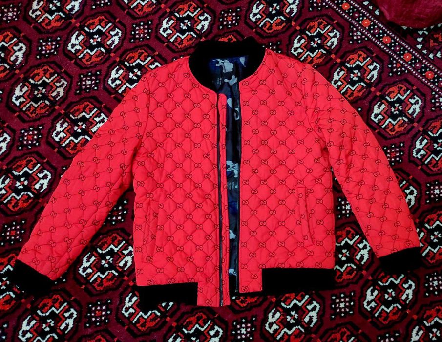 Мужская  куртка гуччи