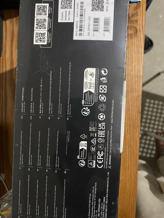 Sursa MSI MPG A650GF, 80 PLUS® Gold, 650W, ARGB, PFC Pasiv