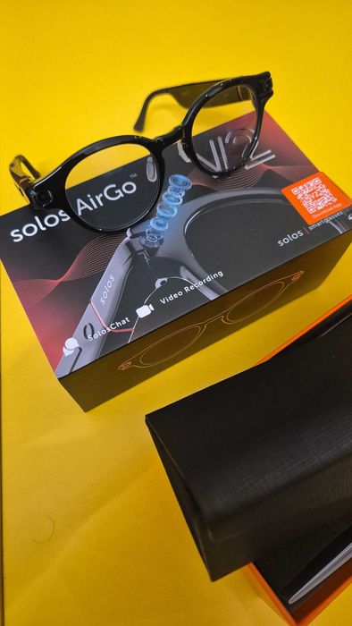 Ochelari smart Solos AirGo V2 Prime 2 AI, camera 16MP,2K, fotocrom