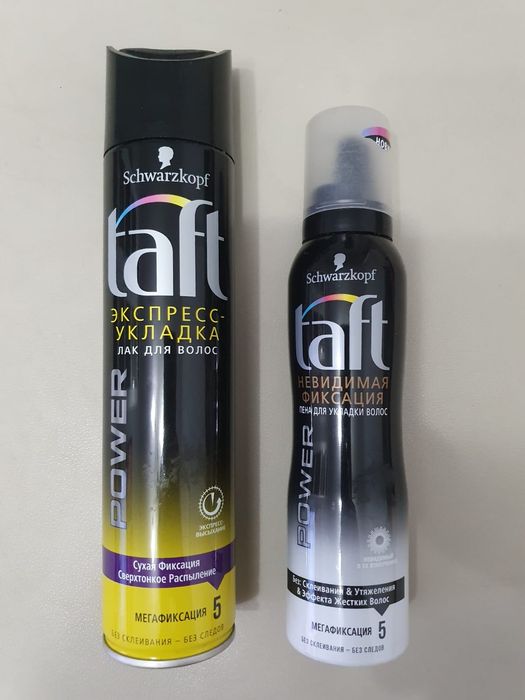 Новый лак для волос Taft