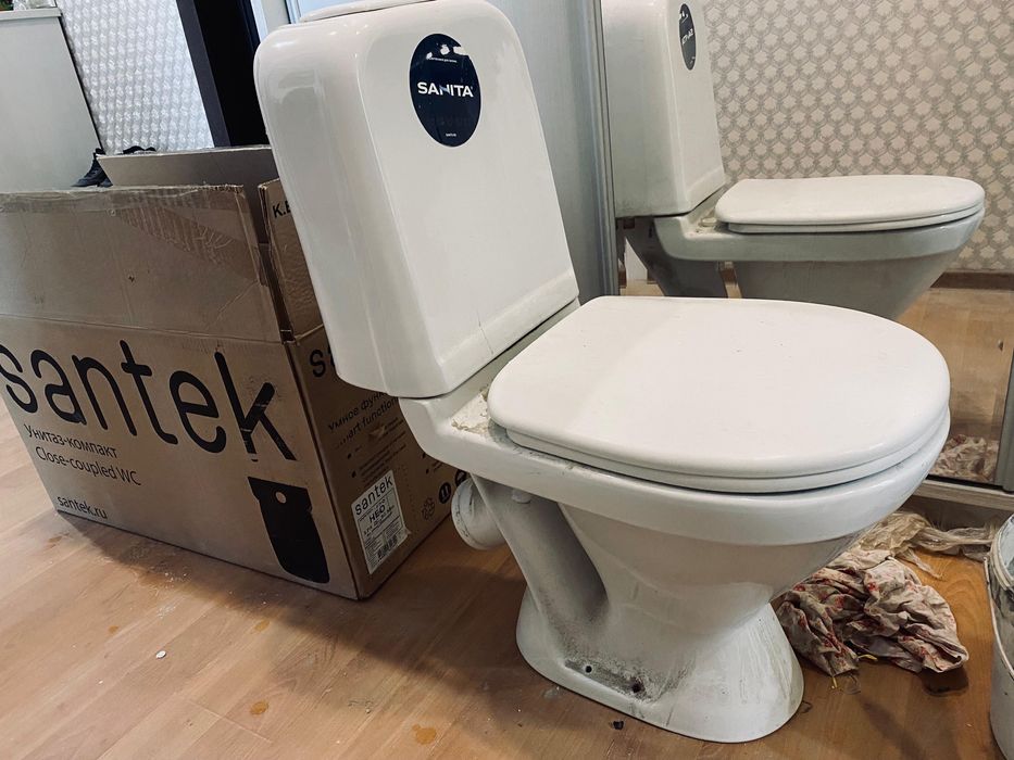 Унитаз в хорошем состоянии