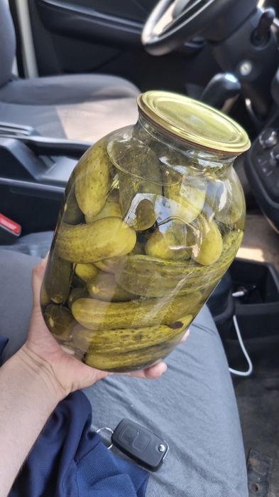 Огурцы маринованный 3л