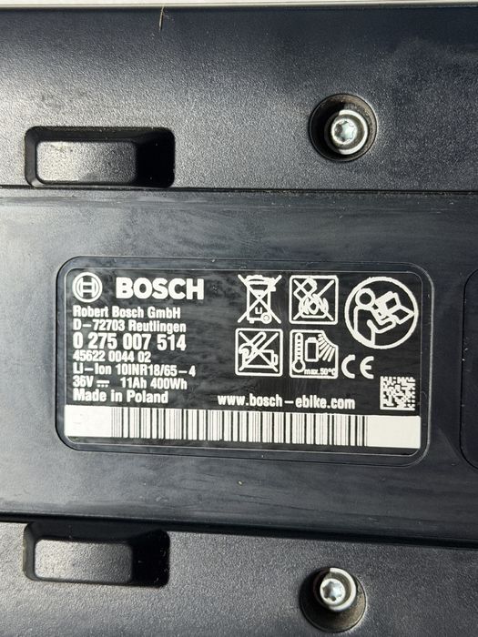 Vand Baterie bicicleta Bosch Powerpack 400\ Fischer