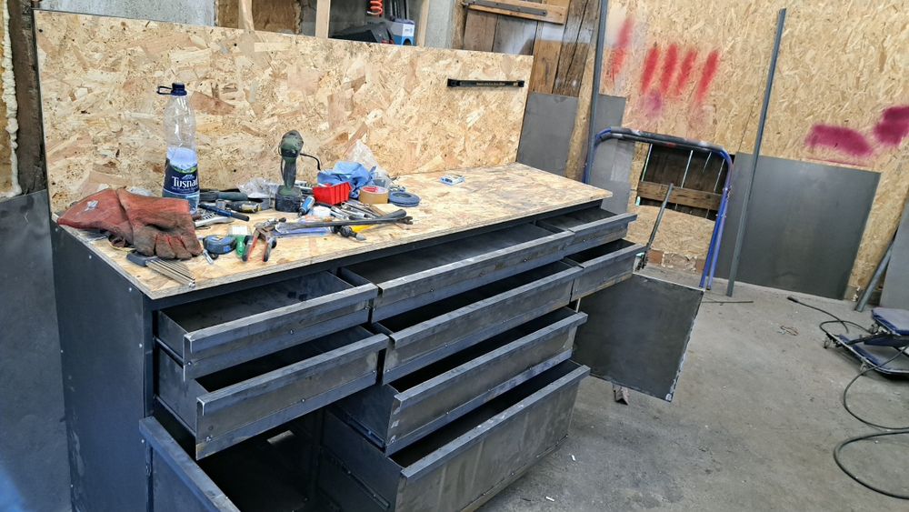 Banc de lucru 2500x600x900