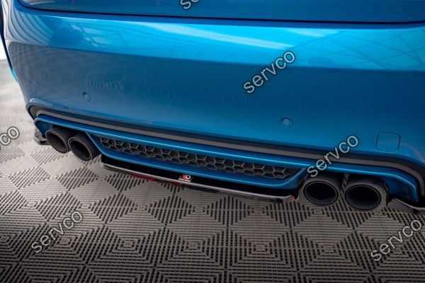 Prelungire splitter bara spate Bmw X6 M F86 2014-2018 v2 Maxton Design