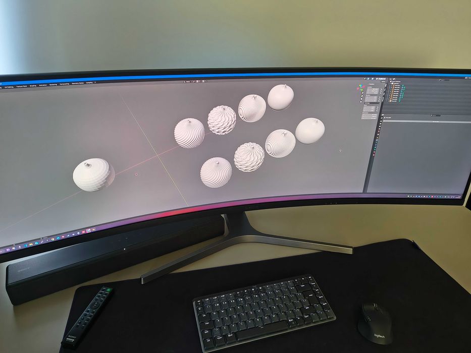 Продавам 49" извит монитор Samsung CRG9, Dual QHD (5120 x 1440), 120Hz, HDR1000