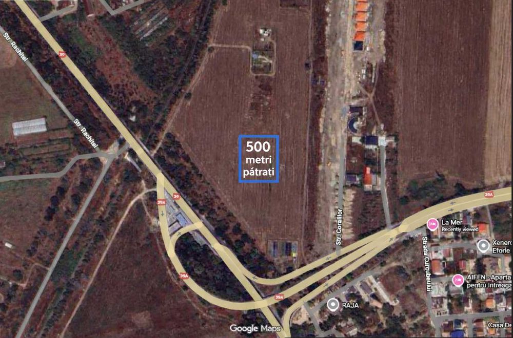 Teren 500 mp – Zona RORO, Eforie Nord / Agigea