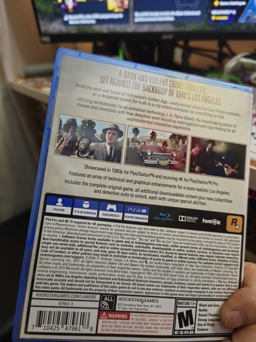 L.A Noire PS4/PS5