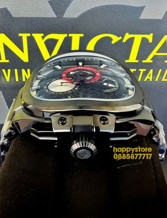 часовник INVICTA Jason Taylor Limited edition Black 60 mm, Инвикта нов