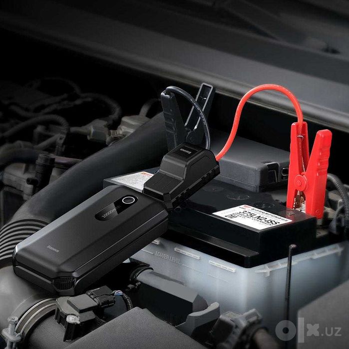 Baseus Car Jump Starter запустить машину при разряженном аккумуляторе