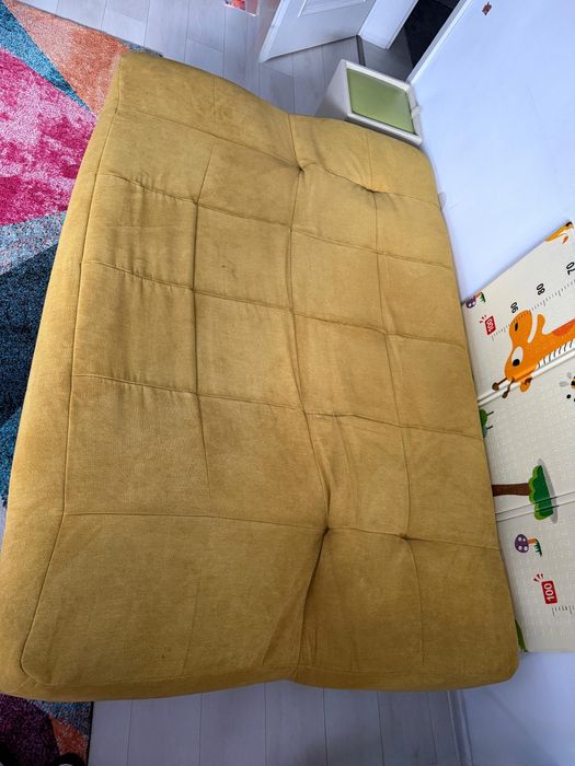 Canapea extensibila, 3 locuri, lada depozitare