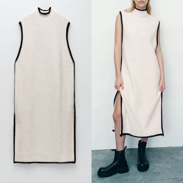 Плетена , туника , рокля Зара / Zara