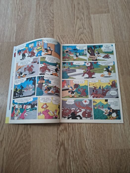Revista Mickey Mouse nr 7 ...1994.editura egmont.. conține posterul la jumătate