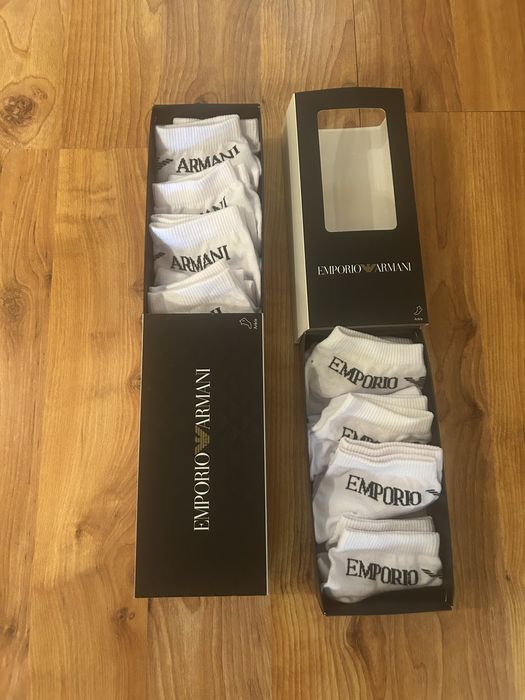Къси мъжки чорапи Emporio Armani и Hugo