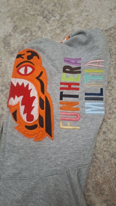 Zip hoodie bape tiger