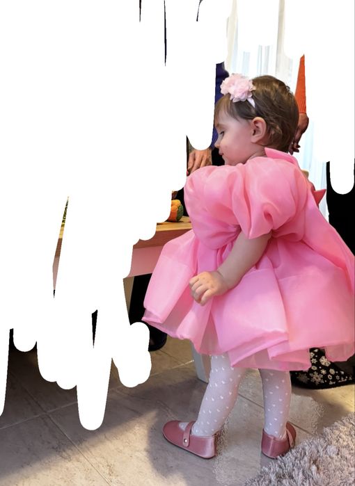 Празнична рокля, за една годинка 80-86