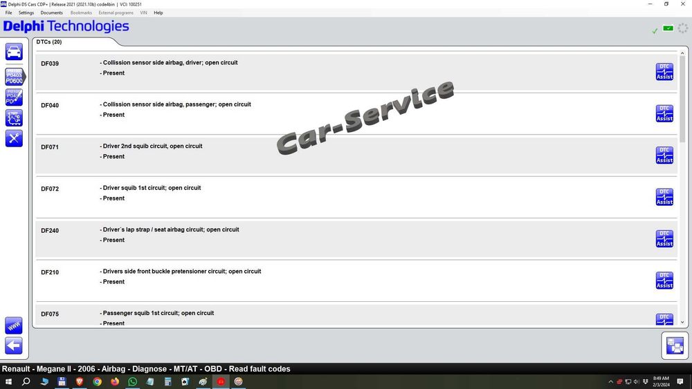 Tester Delphi DS150E cu o singura placa electronica si cea mai buna calitate hardware, soft 2021.10b si Firmware: 4601