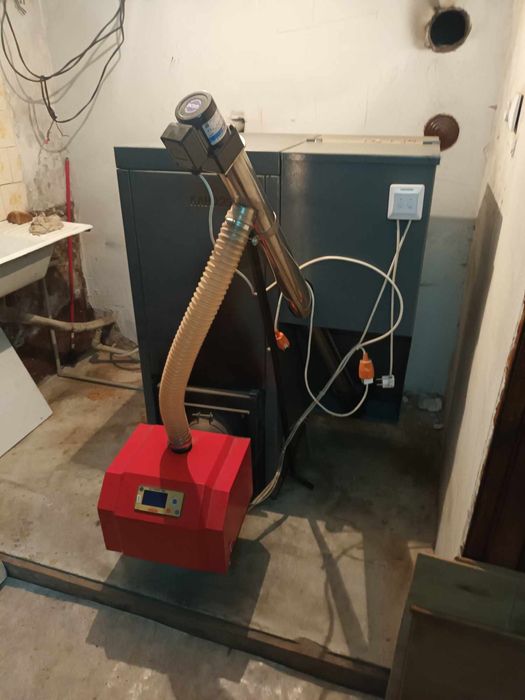 Котел за парно на пелети