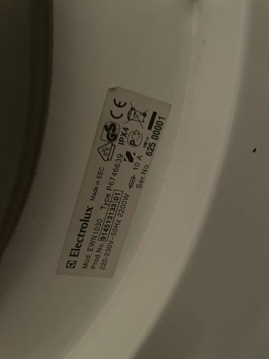 Стиральная машинка Electrolux