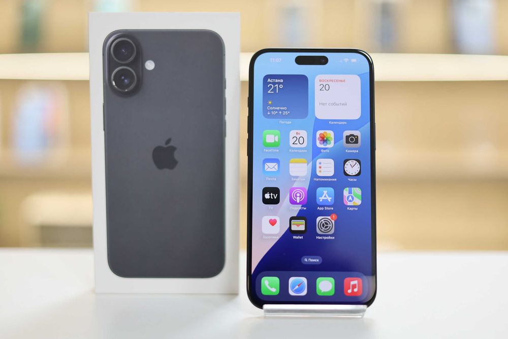 iPhone (айфон) 16 128gb 100%