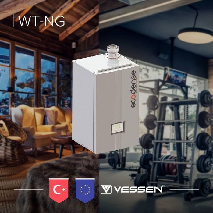 Ecodense (Turkiya)maxsuloti dvuxkonturniy gazoviy kotel