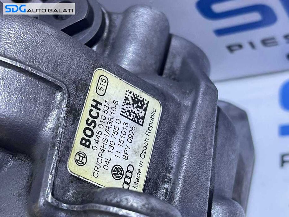 Pompa Inalta Presiune Senzor Regulator Audi Q3 2.0 TDI CUVB CUVD CUVC DFTA DFTB DFTC CUWA DFUA 2015 - 2018 Cod 0445010537 04L130755D [AV0766]