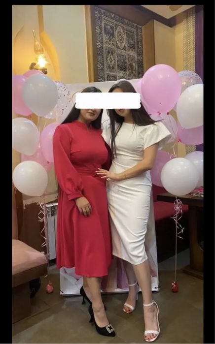 Продам белое платье