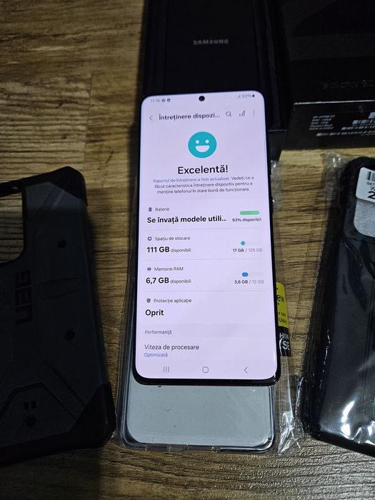 Samsung Galaxy S21 Ultra, 128GB, 12GB RAM, Dual sim, 5G, Phantom Black