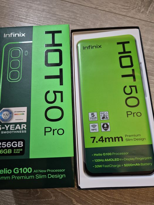 Telefon Infinix  hot 50 pro 256 GB si Note 40 256 GB