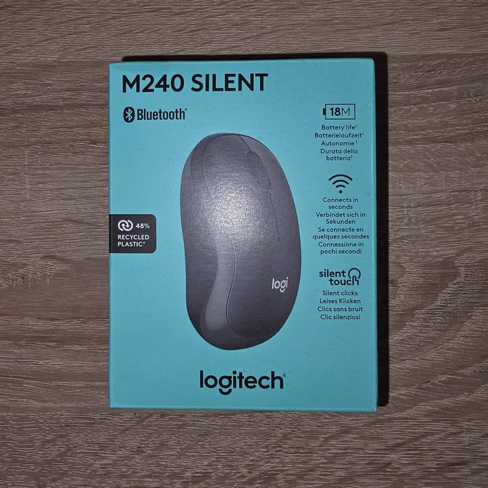Logitech M240 SILENT Чисто нова | Запечатана