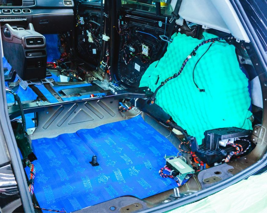 Шумоизоляция авто