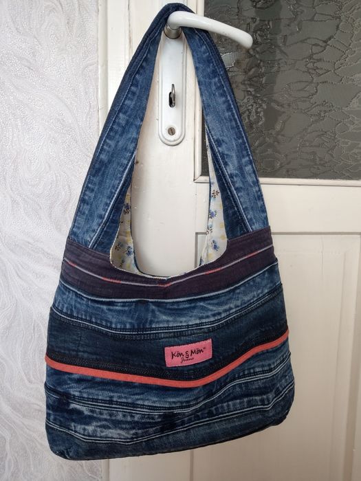 Чанта от дънков  плат