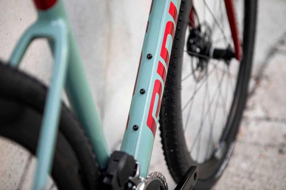VAND Ridley Grifn GRX800 2x - Red metallic/Thyme green FULL CARBON