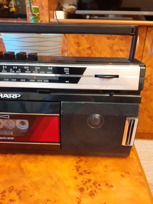 Radiocasetofon Sharp mic boombox