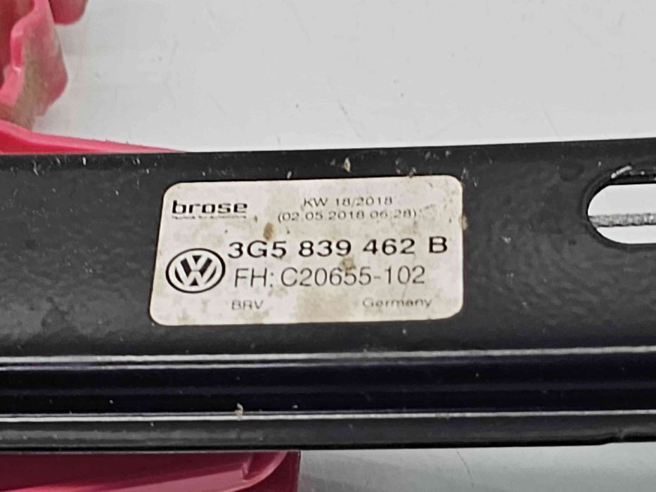 Macara electrica geam dreapta spate Volkswagen Passat B8 (3G2) [Fabr 2