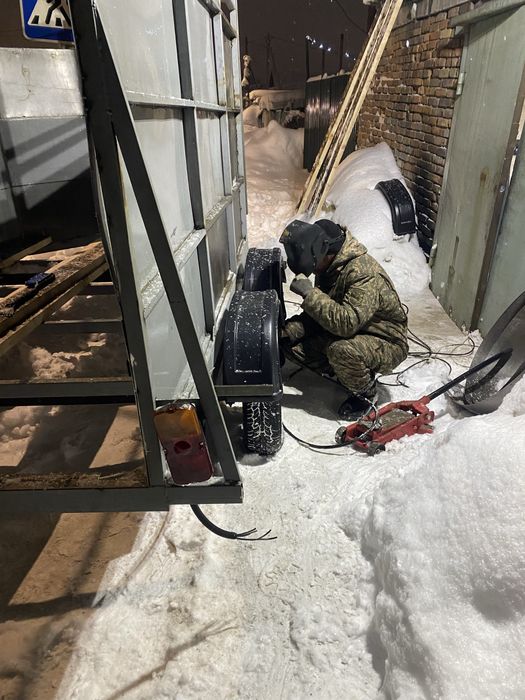 Прицеп плотформа