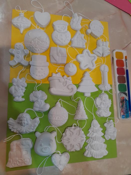 Figurine din ipsos pentru pictat