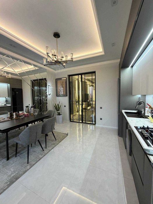 ЖК London | 4-комнатная 133 м² | Новомосковская, Аккурган